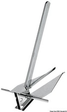 Ancora tipo Danforth inox 7 kg