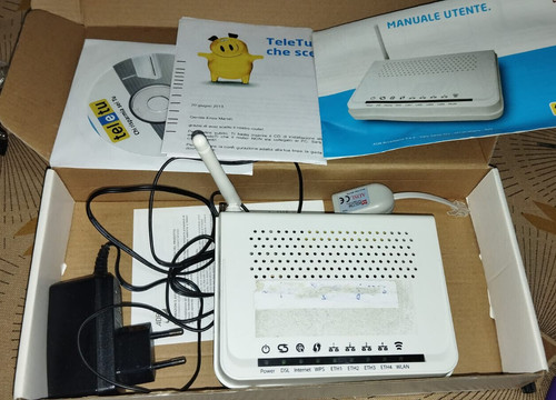 Teletu modem router usato - teletu,