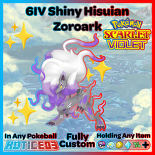 Shiny hisui zoroark 6iv - hisui,