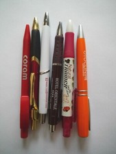 LOTTO N. 4 DI 6 PENNE PUBBLICITARIE PER COLLEZIONISTI.