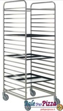 Carrello in acciaio inox per