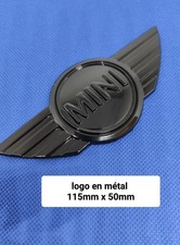 Logo mini cooper métal - logo,