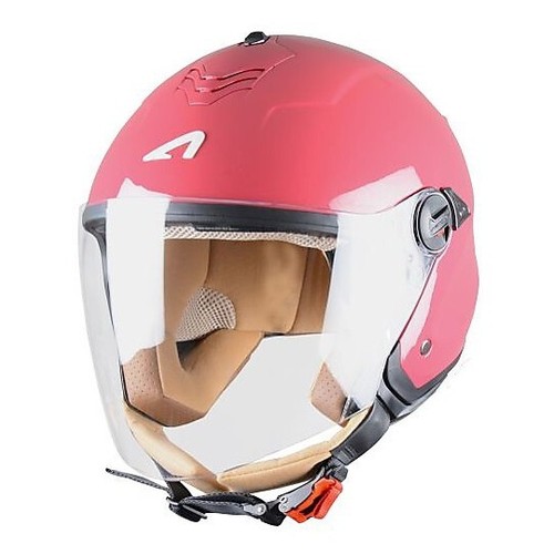 Casco moto jet doppia - casco, visiera