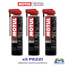 3 x 400 ML MOTUL C4 CHAIN LUBE