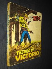 TEX IL TESORO DI VICTORIO numero 192 ORIGINALE 1^ EDIZIONE condizioni mediocri