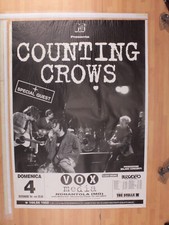 Poster Concerto COUNTING CROWS NONANTOLA 100X70 cm 04/12/1994[PE 0336-A]
