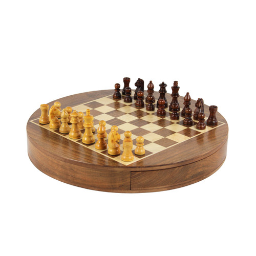 Set scacchi rotondi fatti - , a
