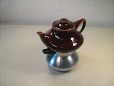 Caffettiera "LETIZIA by Mancioli" da 3Tz, Ceramica/alluminio anni '70 Ottima