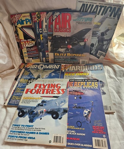 Lot aviation magazines - of, 19
