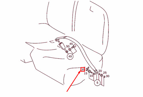 Tappo cintura sicurezza - tappo,