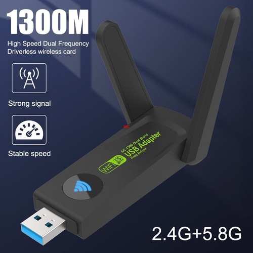 Adattatore usb wifi 1300mbps - adattatore,