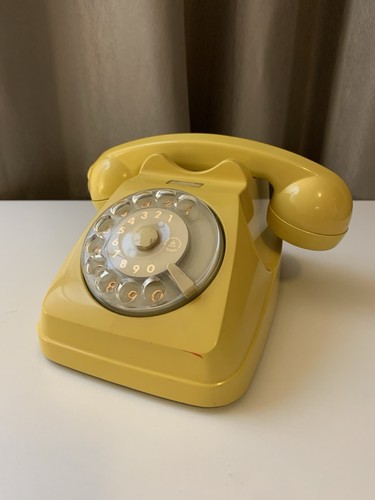 Telefono fisso disco auso - a,