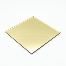Lastra plexiglass specchio oro