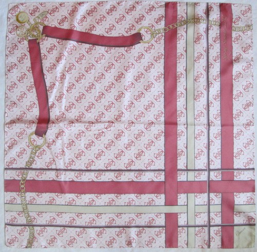 Foulard guess soie - , vintage