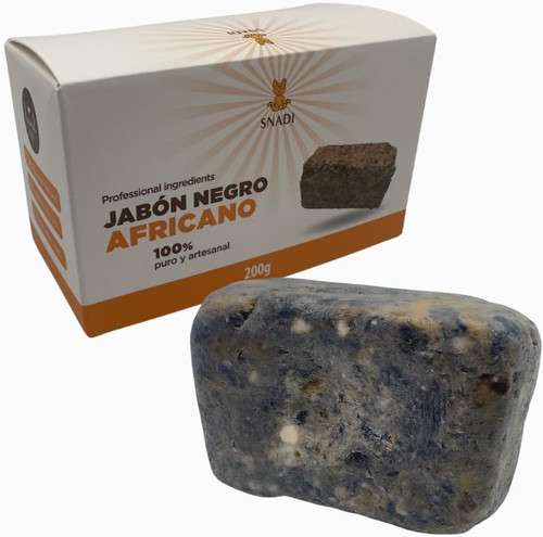 Sapone nero africano organico - sapone,