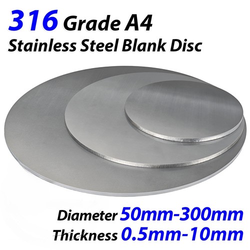 Disco vuoto acciaio inox - disco,