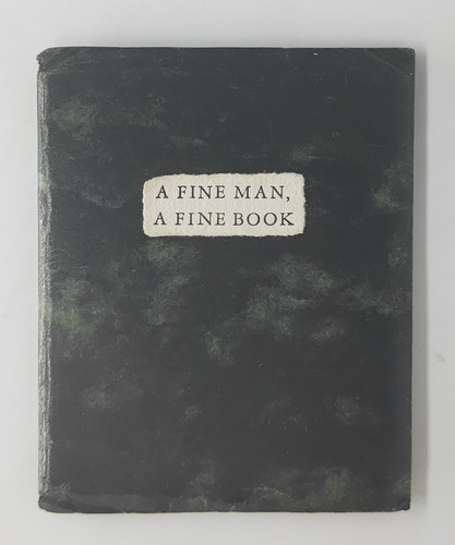 Fine man - a, book