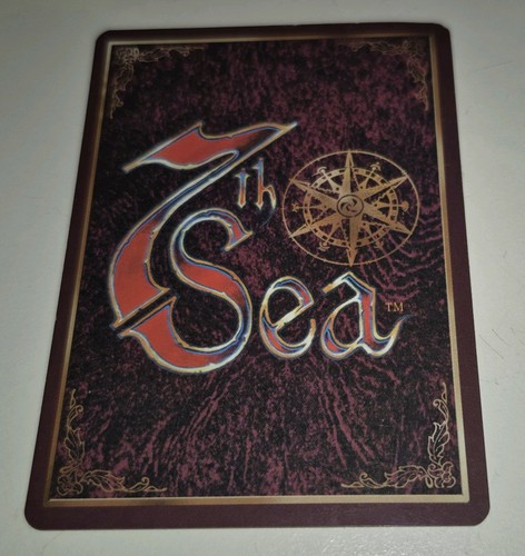 7th sea trading card game - trading,