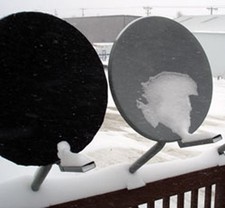 copri parabola satellitare -