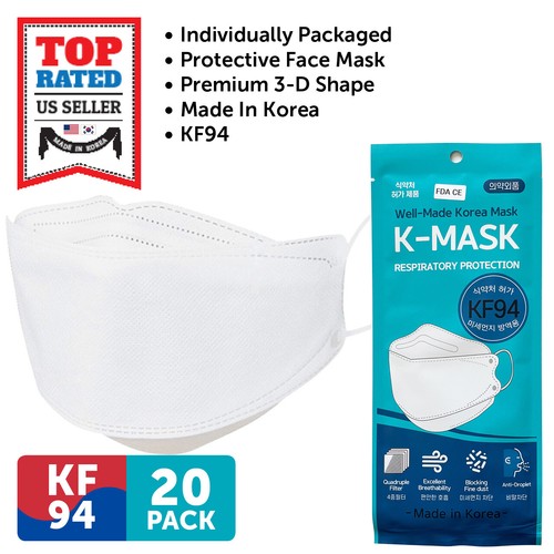 Kf94 bianco maschera - 20,