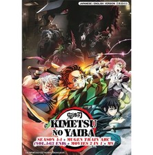 Demon Slayer Kimetsu No Yaiba Set Completo Stagione 1 - 3 + DVD Film English Sub