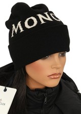 NEW MONCLER LUXURY BLACK WOOL