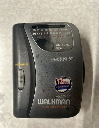 Sony walkman fx353 - sony, wm-fx353