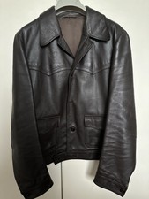 giacca in vera pelle uomo