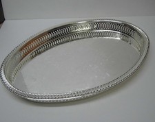 Vassoio Galleria Argentato