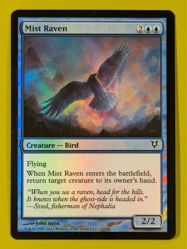 Foil mist raven avacyn - foil, x1