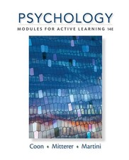 Psychology: Modules for Active