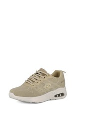 Sneakers stringate donna beige