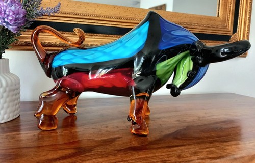 Toro scultura vetro - , figura