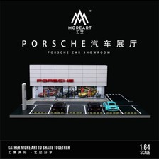 Diorama 1/64 auto showroom