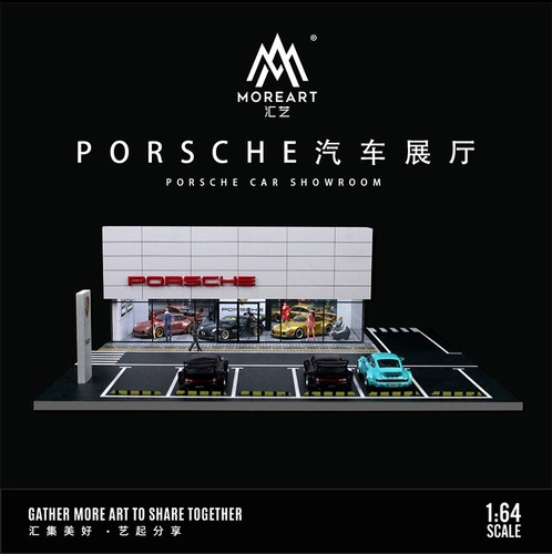 Diorama auto showroom - 1/64,