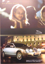 Jaguar S-Type 2.7 L Diesel Final Edition depliant brochure del 2006, 6 pagine