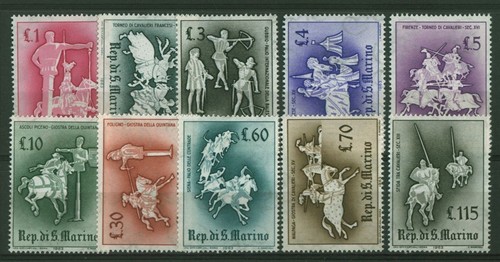 1963 san marino giostre - 1963, e