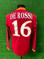 Maglia Roma DE ROSSI Gara Match Issued Worn Shirt Indossata Jersey Camiseta