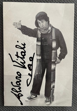 ALVARO VITALI CARTOLINA AUTOGRAFATA ORIGINALE Pierino GianBurrasca Giggi firmata