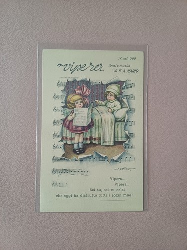 Cartolina illustratore - cartolina,