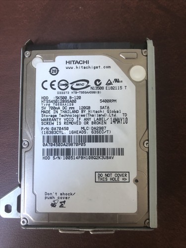Hitachi 120 disco - 120, rigido