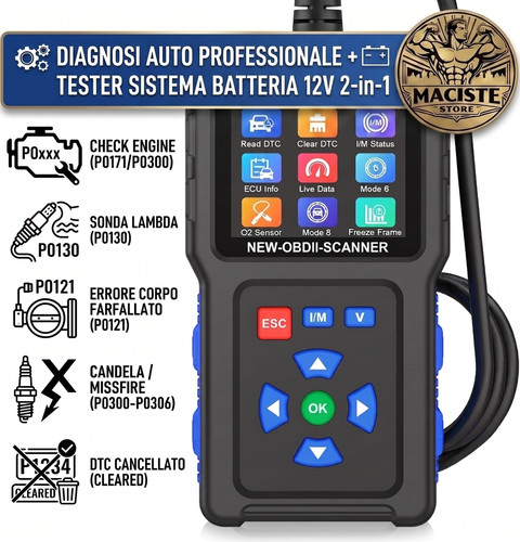 Scanner obd2 diagnosi - scanner,
