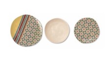 Brandani Servizio Piatti 18 pezzi Le Cementine infiore grès