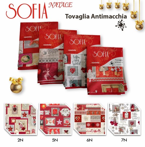 Tovaglia natale antimacchia - natale,