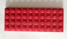 Lego BasePlate 4x10 Plate Red Rosso Base Gioco Costruzioni Vintage Originale