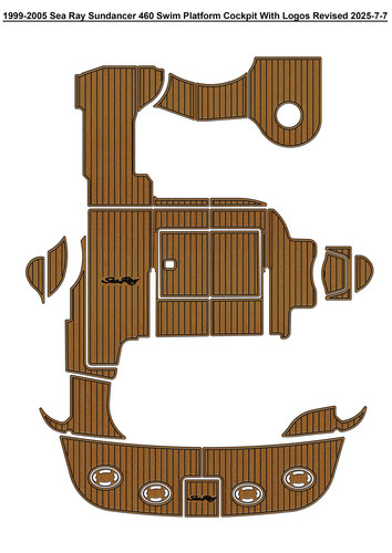 Piattaforma nuoto sea ray - piattaforma,
