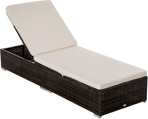 Lettino prendisole rattan - lettino,