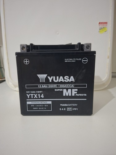 Batteria yuasa ytx14 agm - batteria,