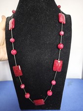 Collana Radice Di Rubino In Ottime Condizioni 