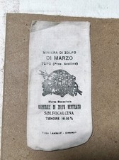 Sacchetto Miniera Di Zolfo - Di Marzo - Tufo